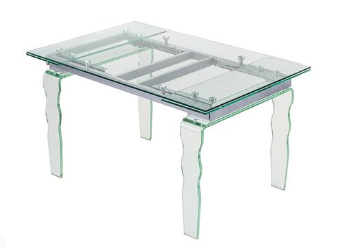 Stół szklany VENDOME CLEAR 200/300 na Arena.pl