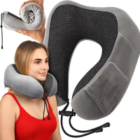 PODUSZKA TURYSTYCZNA PODRÓŻNA ZAGŁOWEK NA SZYJĘ DO SAMOLOTU SAMOCHODU ROGAL