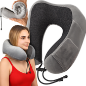 PODUSZKA TURYSTYCZNA PODRÓŻNA ZAGŁOWEK NA SZYJĘ DO SAMOLOTU SAMOCHODU ROGAL