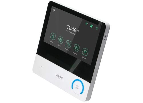 WIDEODOMOFON VIDEO DOMOFON FULL HD 7" CZYTNIK BRELOK MENU PL FURTKA + BRAMA na Arena.pl