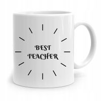 Kubek Na Dzień Nauczyciela Best Teacher Prezent Z Nadrukiem Ze Zdjęciem