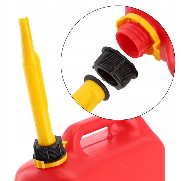 Kanister Na Paliwo Pojemnik Baniak 12L Lejek Atest zdjęcie 5