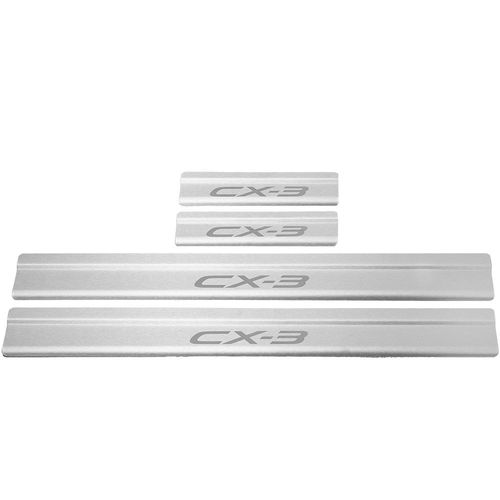 Listwa progowa MAZDA CX-3 Stal nierdzewna 304 połysk 4szt na Arena.pl