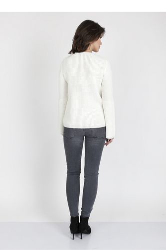 Sweter SWE117 Ecru - MKM na Arena.pl