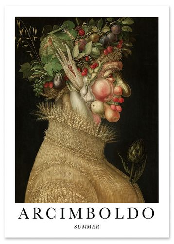 Plakat giuseppe arcimboldo lato 21x29,7 cm A4 na Arena.pl