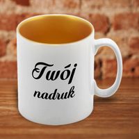 Dziecięcy kubek z metalicznym wnętrzem z Twoim nadrukiem