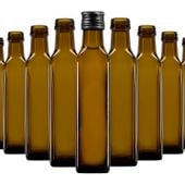 40x BUTELKA MARASCA 250 ml OLIWKOWA Z NAKRĘTKĄ