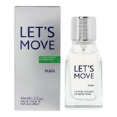 Benetton Let's Move Woda Toaletowa Dla Mężczyzn 40ml