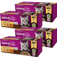 Whiskas Karma dla kotów Pure Delight drobiowe frykasy w galaretce 85 g x160