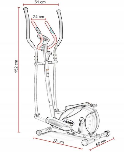 TRENAŻER ELIPTYCZNY MAGNETYCZNY CODEN CF700 ROWER na Arena.pl