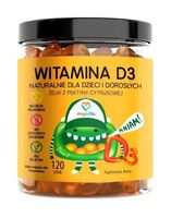 MyVita, Witamina D3, naturalne żelki, 120 sztuk
