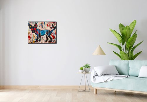 Plakat 65x50cm Miejski Pies na Arena.pl