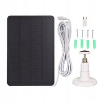Panel słoneczny do kamery 4W 175x120x9 mm micro USB/USB C