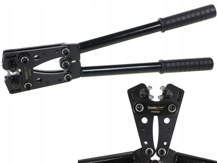 ZACISKARKA PRASKA DO KABLI TULEJEK PRZEWODÓW 6-50 zdjęcie 1