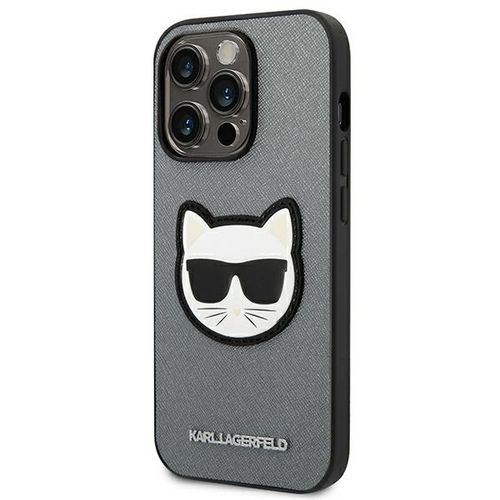 Etui Karl Lagerfeld do iPhone 14 Pro Max, Srebrny na Arena.pl