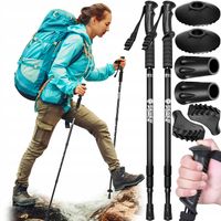 KIJKI DO NORDIC WALKING KIJE DO CHODZENIA PO GÓRACH TREKKINGOWE