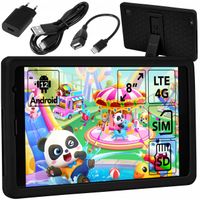 TABLET DLA DZIECI 8 CALI 4G LTE ANDROID ETUI EDUKACYJNY GRY ZABAWKI ZESTAW