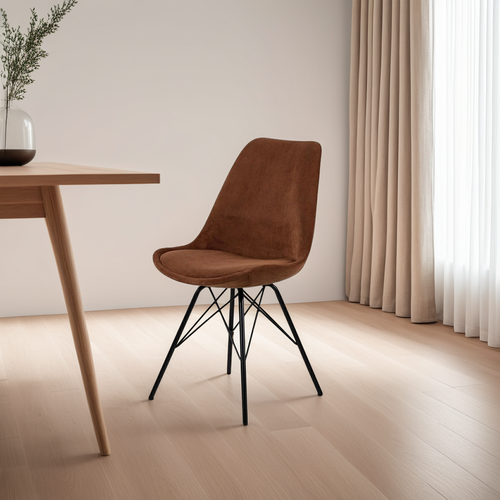 Krzesło Eris Sztruks Cooper tapicerowane na Arena.pl