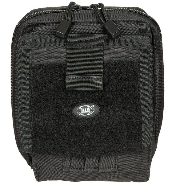 Torebka na mapę "MOLLE" czarna zdjęcie 1