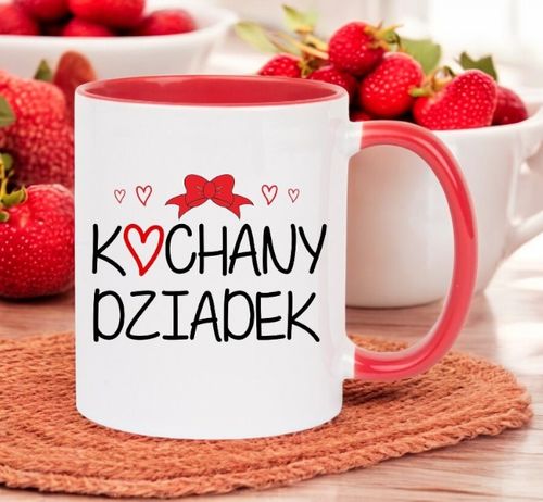 KUBEK Z NADRUKIEM ŚMIESZNY PREZENT DZIEŃ DZIADKA URODZINY IMIENINY DZIADEK na Arena.pl