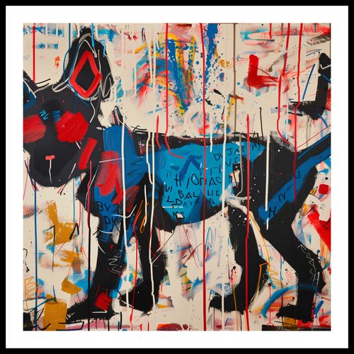 Plakat 80x80cm Miejski Pies na Arena.pl