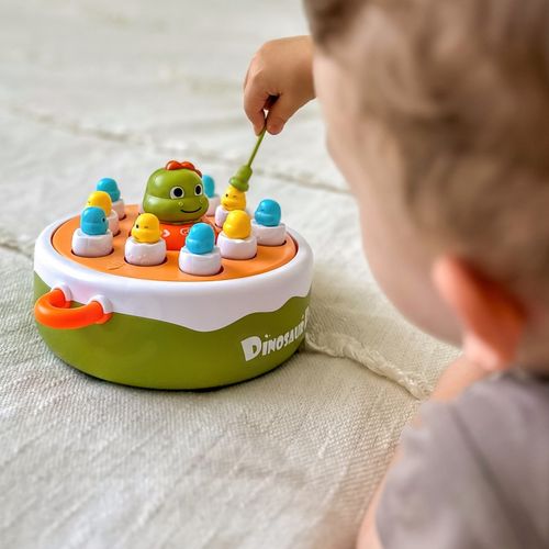 WOOPIE Gra Zręcznościowa Łowienie Dinozaurów 4w1 Katapulta na Arena.pl