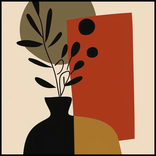 Plakat 100x100cm Dynamika Kompozycji zdjęcie 2