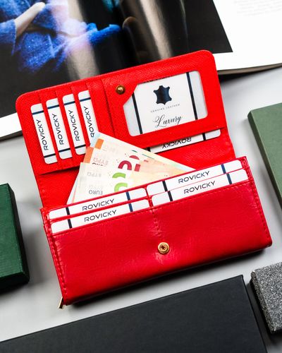portfel damski pu chwj-05-4825 red na Arena.pl