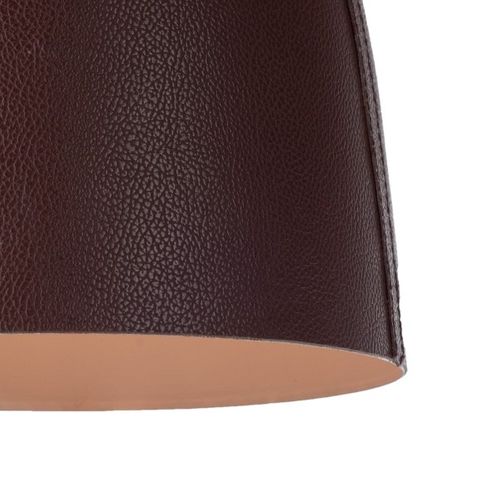 Lampa wisząca Febe Leather brązowa - LOFTLIGHT na Arena.pl