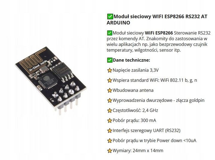 Zestaw startowy WiFi ESP XXL do nauki Arduino zdjęcie 5