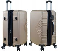 ŚREDNIA WALIZKA SUNBAG - MODEL APUS 8082 Z POSZERZENIEM pojemność 80 LITRÓW