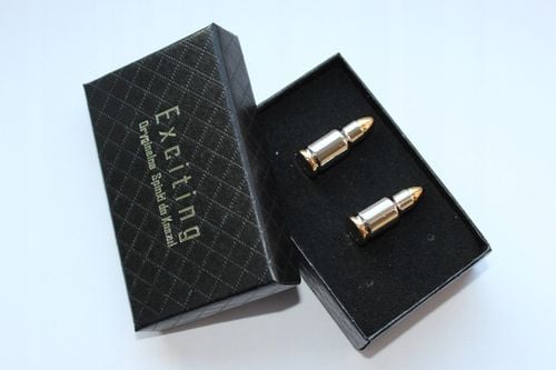 Spinki do mankietów EXC Naboje dla Żołnierza Wojaka Policjanta Myśliwego na Arena.pl