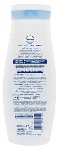 Leocrema Balsam Do Ciała Aloe Vera 400 Ml zdjęcie 2