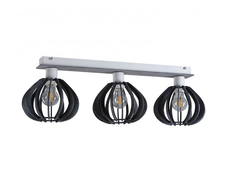 Lampa sufitowa 3xE27 NICOLETA GREY 833 zdjęcie 1