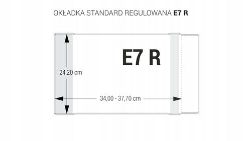 okładka regulowana e7 - 242 bezbarwna (op. 5) na Arena.pl