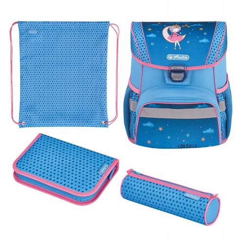 TORNISTER SZKOLNY HERLITZ LOOP PLUS MOON LADY ZESTAW KLASA 1-3 na Arena.pl