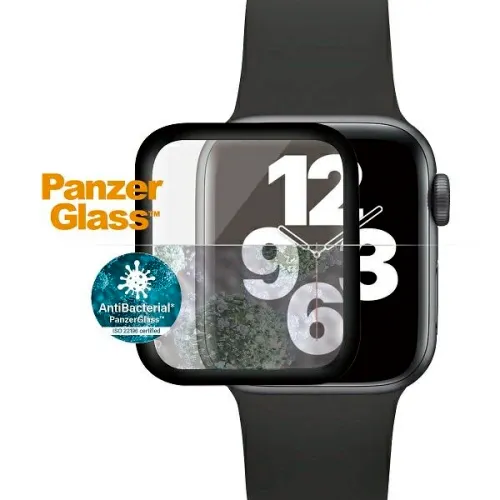 Szkło hartowane PanzerGlass Curved antybakteryjne na Apple Watch 4/5/6/SE na Arena.pl
