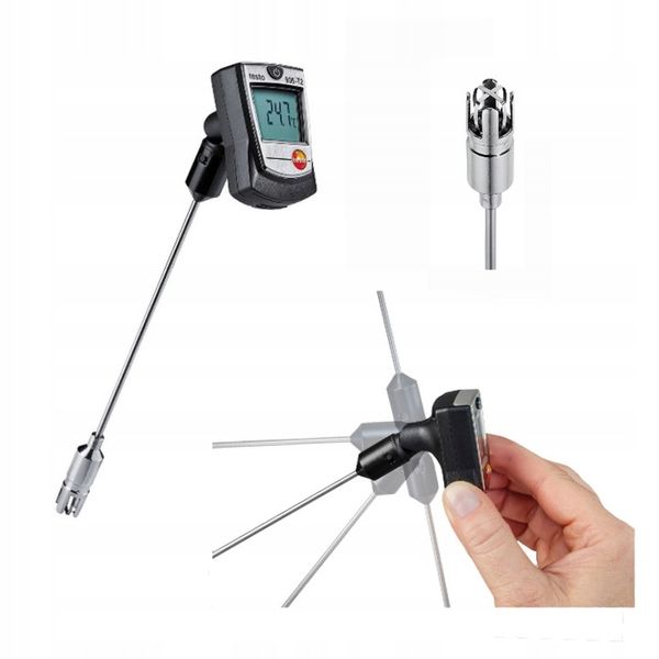 TERMOMETR DO TEMPERATURY POWIERZCHNI TESTO 905-T2 zdjęcie 1