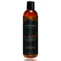 intimate earth sensual olejek do masażu 120ml - goji & kakao, naturalny