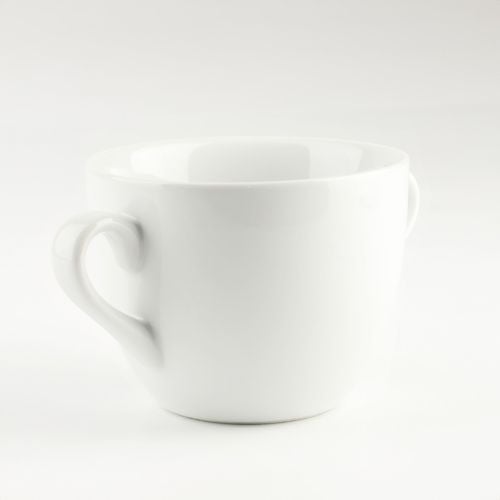 BULIONÓWKA PORCELANOWA 650 ML Z UCHWYTAMI MISKA OBIADOWA DO ZUPY KREMU na Arena.pl