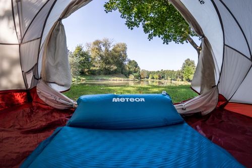 Mata samopompująca materac karimata turystyczna z poduszką duża 188 x 66 cm na Arena.pl