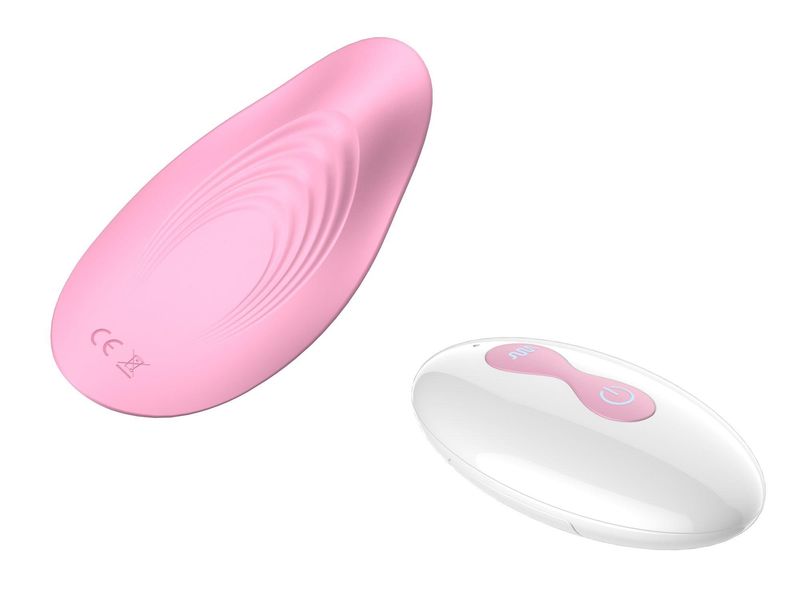 Ultrathin Wearable remote mini vibe PINK zdjęcie 2