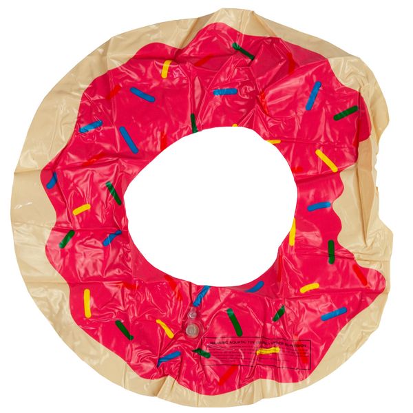 KOŁO DMUCHANE PLAŻOWE PĄCZEK DONUT RÓŻOWE zdjęcie 8
