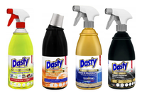 Dasty Zestaw Chemii Domowej - Żel Do Wc 0,75L, Odtłuszczacz 1L , Szyby