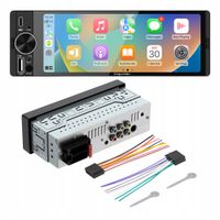 Radio samochodowe Kruger&Matz KM2016 CarPlay/AndroidAuto 6,3” USB 1DIN