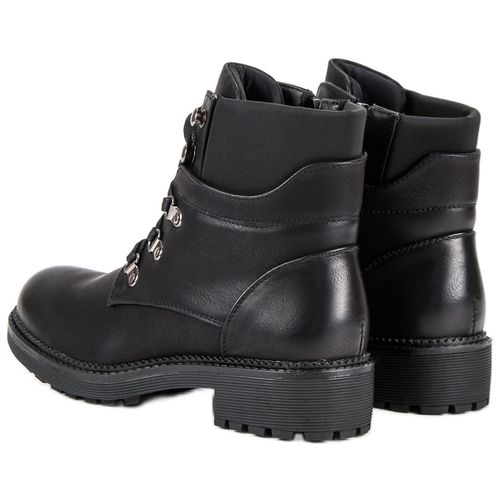 Czarne sznurowane workery r.39 na Arena.pl