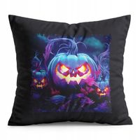 PODUSZKA CZARNA PREZENT - HALLOWEEN