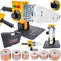 ZGRZEWARKA DO RUR PCV PP 2000W 3 Matryce 20-63MM WALIZKA 320 ZESTAW