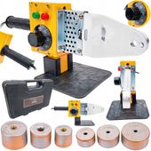 ZGRZEWARKA DO RUR PCV PP 2000W 3 Matryce 20-63MM WALIZKA 320 ZESTAW