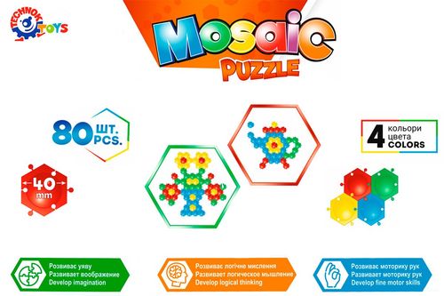 Mozaika Technok 80 Czesci Art.  2933 na Arena.pl